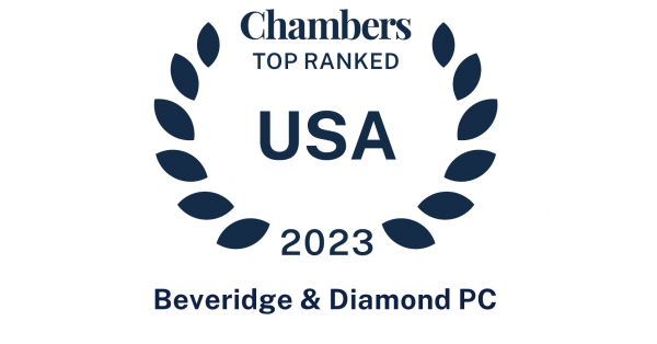 Chambers And Partners Again Ranks Beveridge & Diamond A Top Tier ...